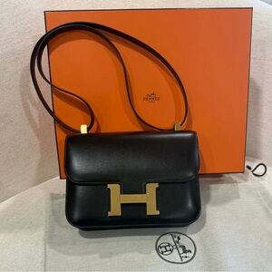 ❌SOLD❌Hermes Dark Brown Constance with Gold Hardware